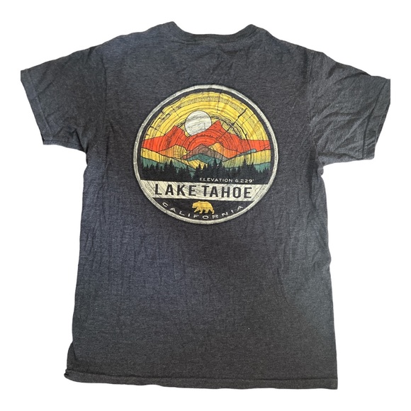 Bundle Lake Tahoe T-shirt & Crop Seater Size Medium - Picture 3 of 7